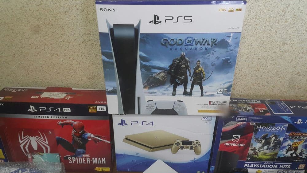 Playstation 5. HDR { 8K } Diskavod + GAMES. 100% GARANTIYA. — 8