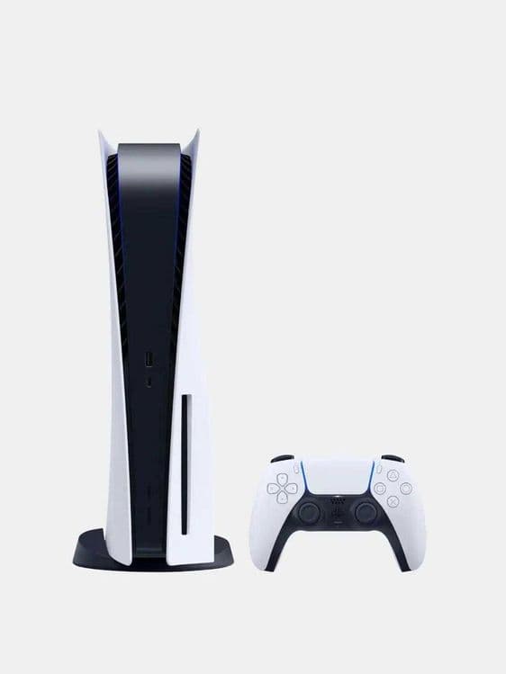 PlayStation 5 (PS5, версия с дисководом), 2 джойстика + игры — 2