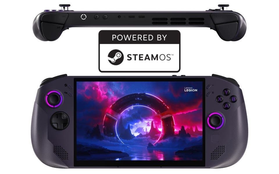 Официальный Lenovo Legion Go S 32GB RAM / 1TB / Z1 Extreme / SteamOS — 3