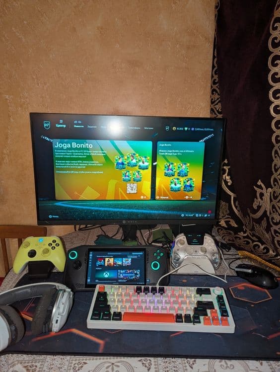 Msi Claw 7 A1M 16/512gb rog ally steam — 1