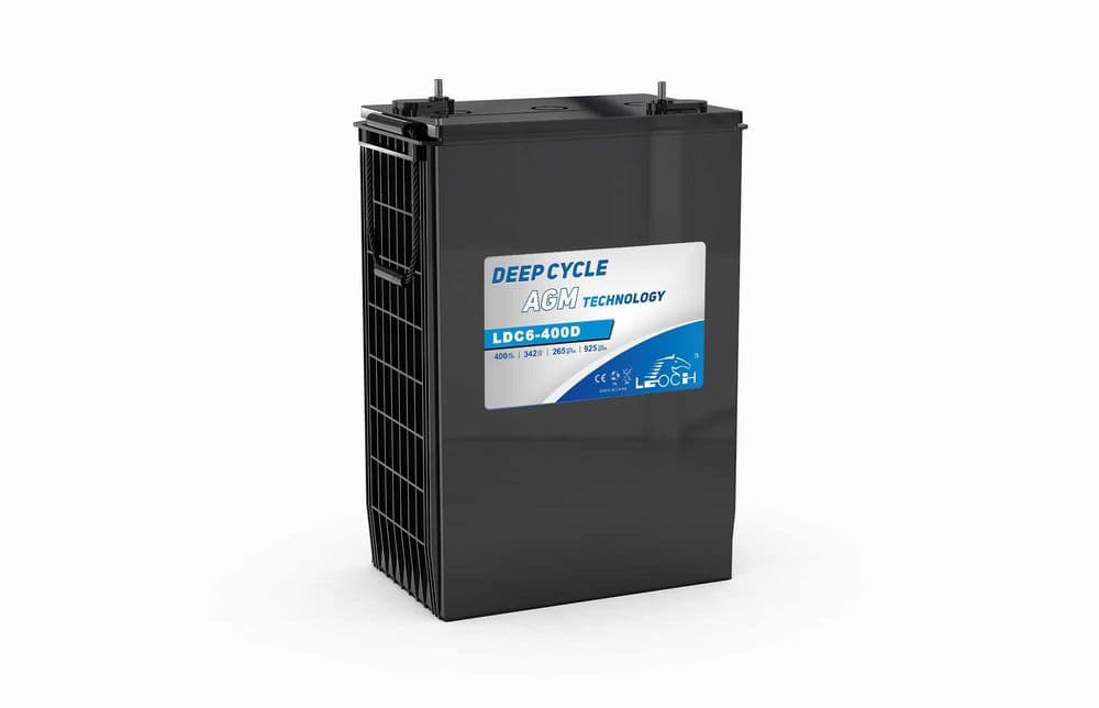 Полутяговый аккумулятор AGM/GEL 12 V 100 Ah от бренда LEOCH — 2