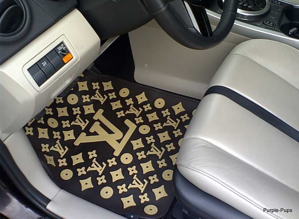 Бумажный коврик автомобильный — 1