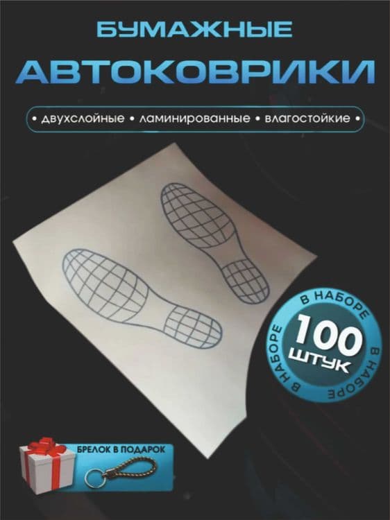 Мойка Коврик Когоз Polik Moykaga Сифат Бумажный Автомобильный Qog'oz — 2