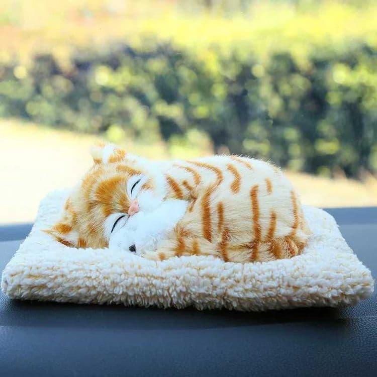 Игрушка котёнок на подушке – мягкая, в авто, для декора — 3
