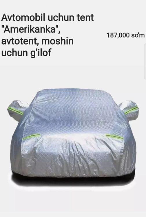 Avtomobil uchun tent "Amerikanka", avtotent, moshin uchun g'ilof, — 3