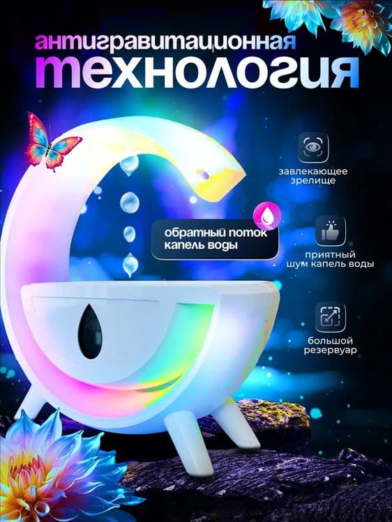 Антигравитационный увлажнитель воздуха для дома,офис — 3