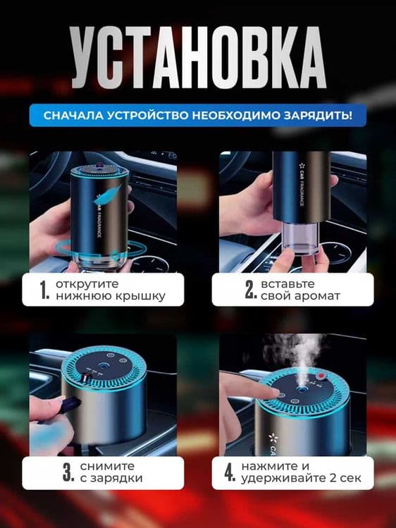 Aqlli avtomobil aromatizator, Умный авто ароматизатор os11 P35 — 3