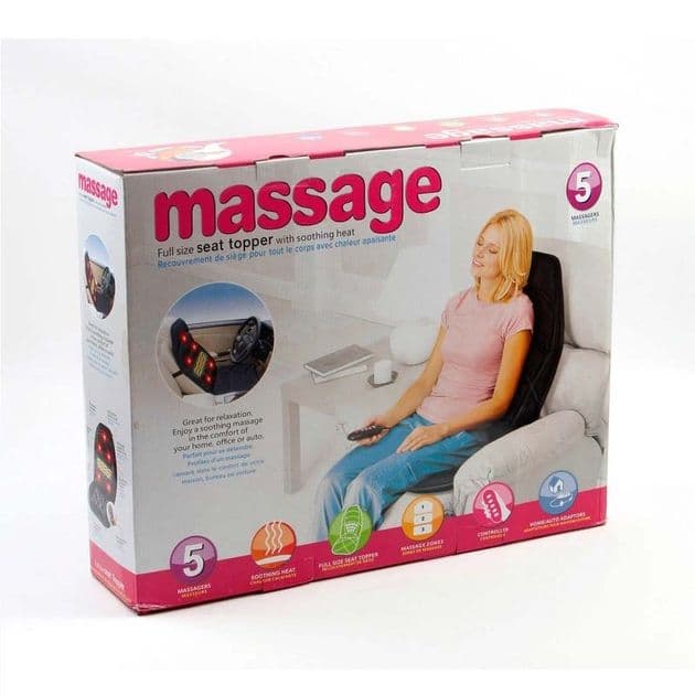 Массажная накидка для машину и на кресло Massage — 4