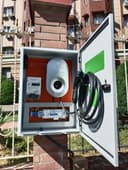 Установка заркдки для Электромобилей.