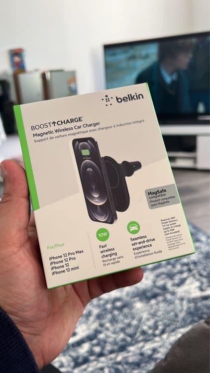 Belkin Avto Magnetic Wiriless Car Charger — 8