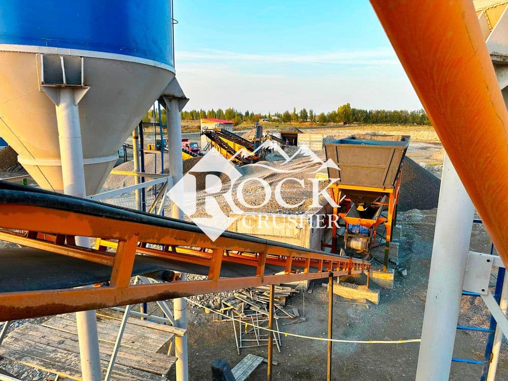 Бетонный завод 60 м3 куб, от Rock Crusher Иран — 2