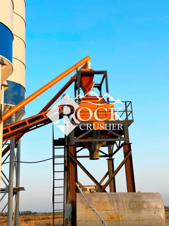 Бетонный завод 60 м3 куб, от Rock Crusher Иран — 5