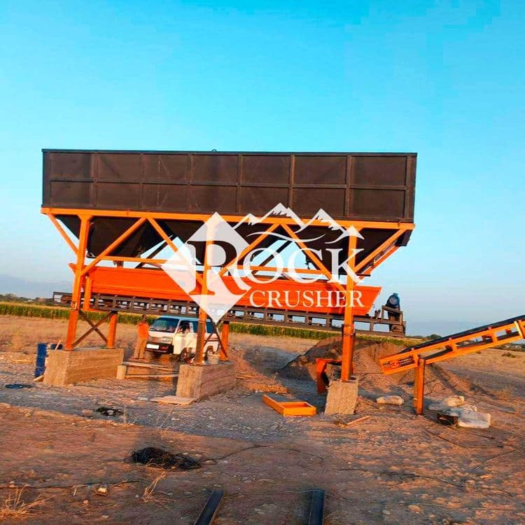 Бетонный завод 60 м3 куб, от Rock Crusher Иран — 6