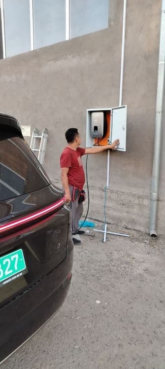 Установка зарядное устройство для Электромобилей.
7квт зарядка установ — 2