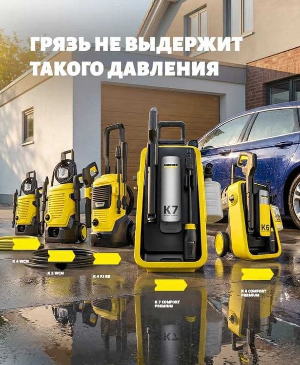 Karcher K Серия минимойки высокого давления с официальной гарантией — 1
