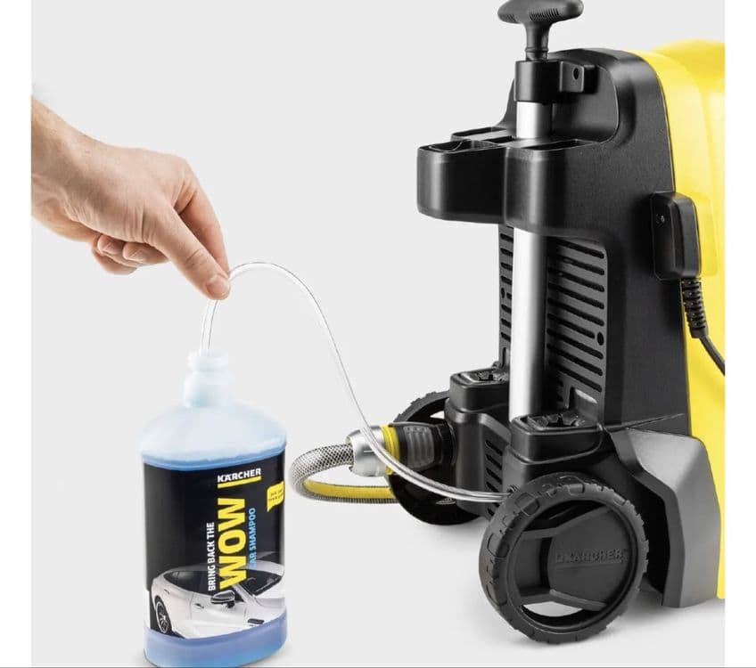 Минимойка Karcher K 4 Classic 1800Вт и средство для бесконтактной мойк — 2