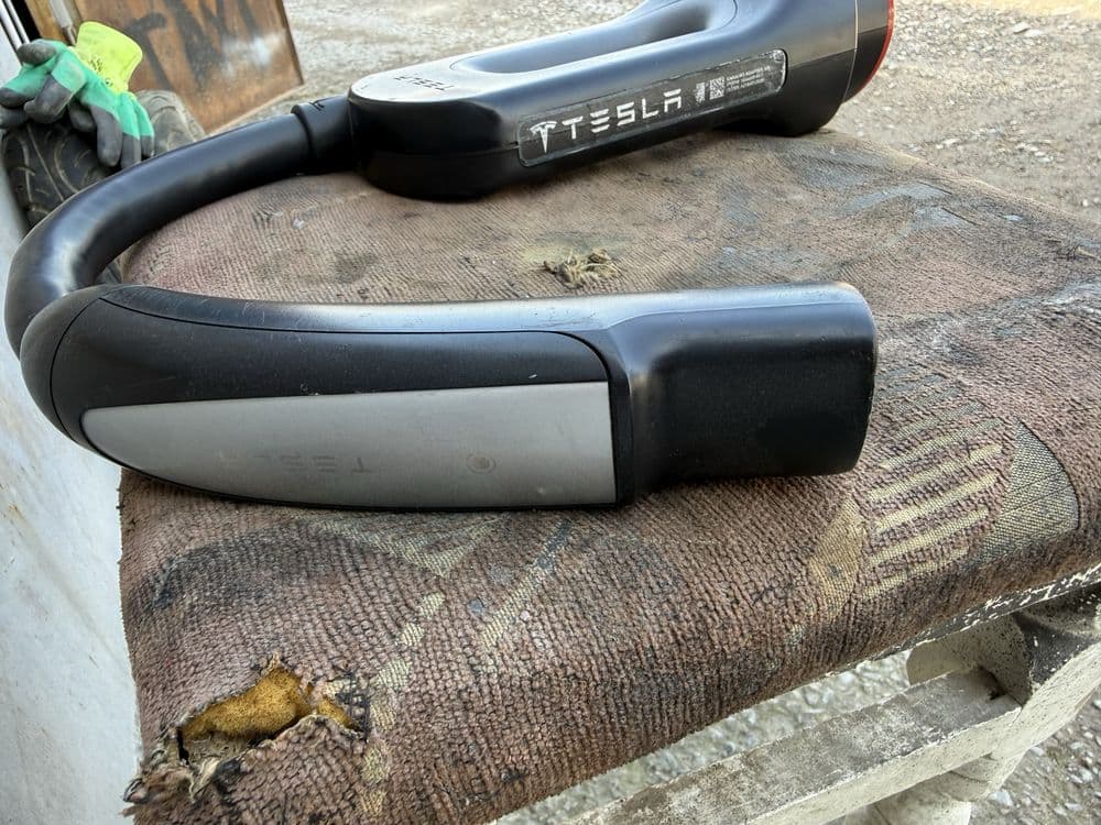 * Chademo - Tesla nacs оригинальный переходник для быстрой зарядки — 2