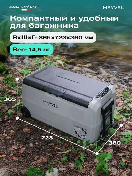 Автохолодильник компрессорный Meyvel AF-SD36, 36лт, гарантия 1 год. — 2