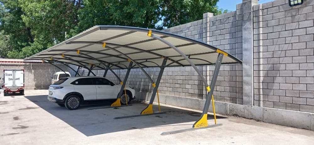 Мошинага.  Мустахкам ва сифатли навеслар ясаберамиз — 1