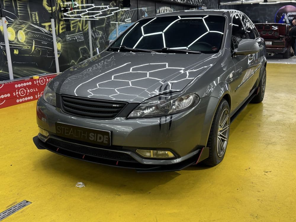 Gentra Lacetti Spoiler tuning Сплиттер Обвесы — 3