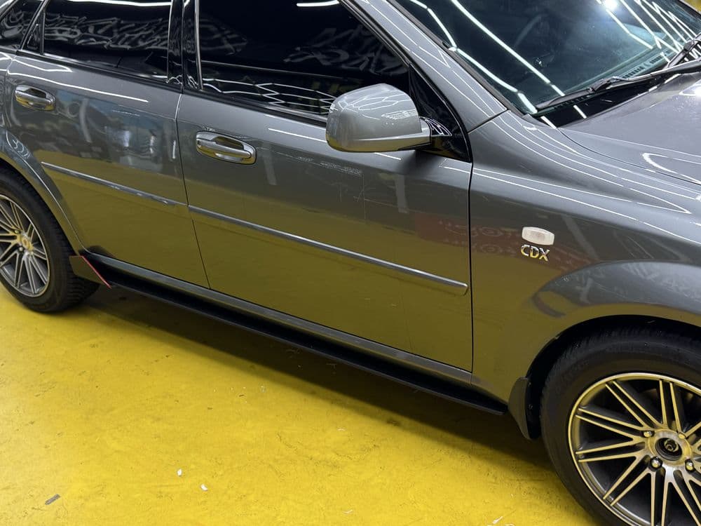 Gentra Lacetti Spoiler tuning Сплиттер Обвесы — 4