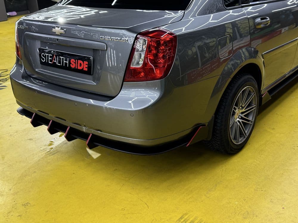 Gentra Lacetti Spoiler tuning Сплиттер Обвесы — 5