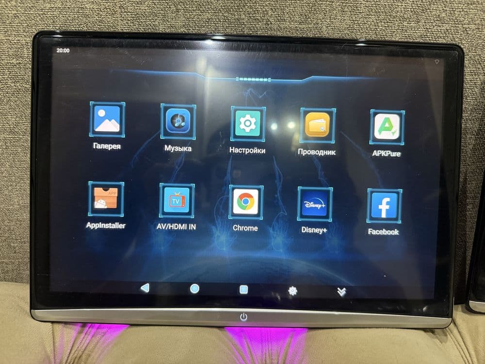 * Premium Android мониторы на подголовники авто 13 дюйм сенсорные — 6