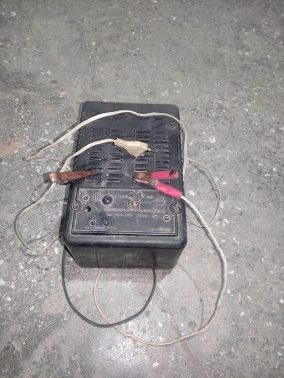 Zaryadchik 12V apmeri kuchli SSSR transfarmatir mis — 1
