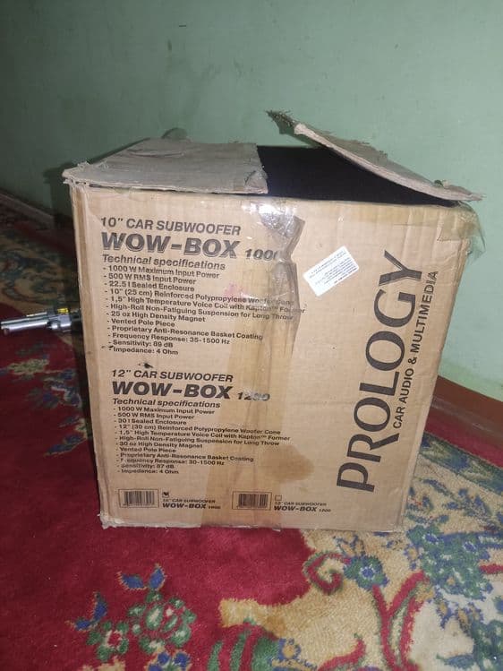 Автомобильные сабвуфер WOW-BOX 1200W — 4