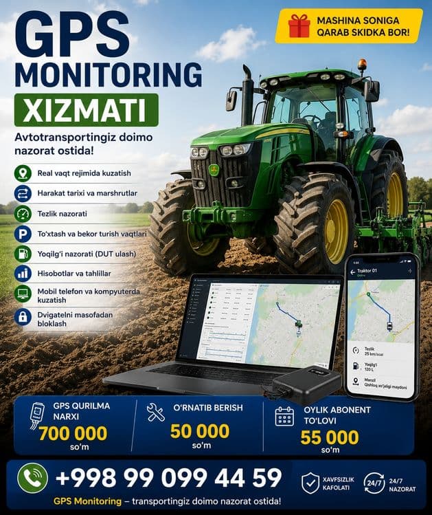 Gps monitoring hizmati — 2