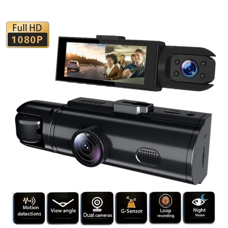 1080P Автомобильный 3 в 1  видеорегистратор — 1