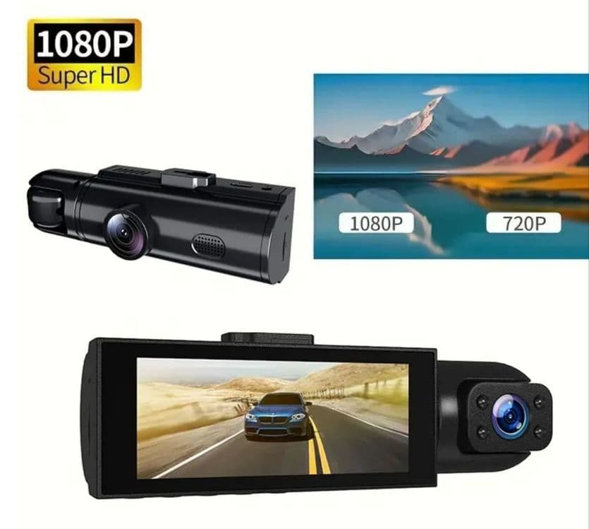 1080P Автомобильный 3 в 1  видеорегистратор — 3
