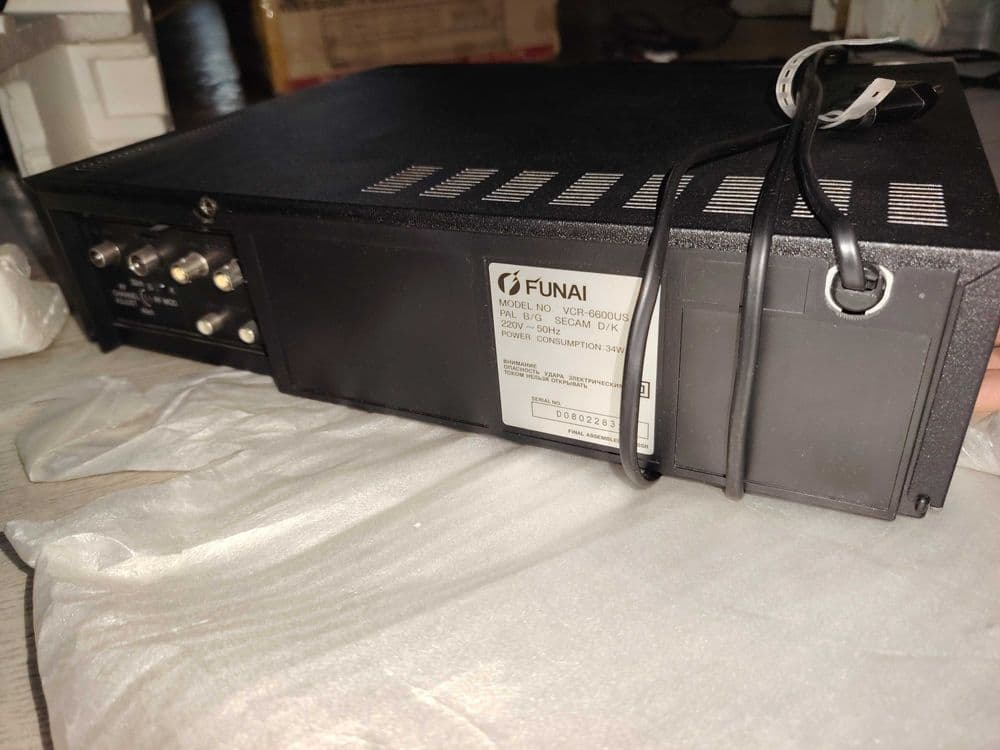 видеомагнитофон FUNAI  VCR-6600US — 3