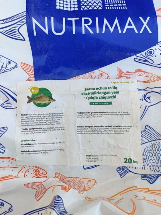 Nutrimax Baliq ovqatlari optom — 4