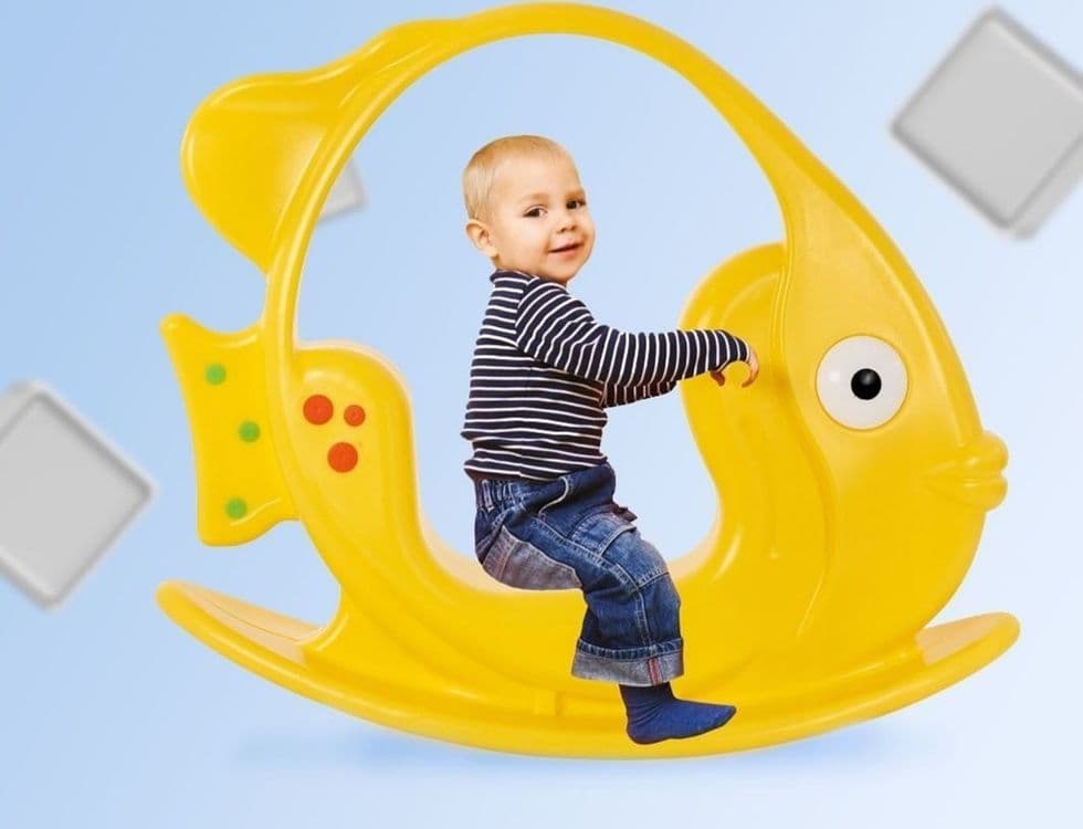 Детские игрушки Рибька качалка — 1