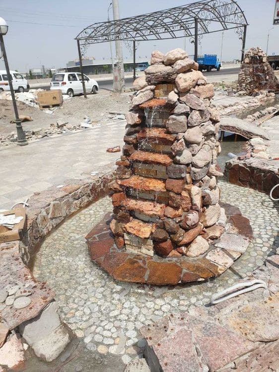 Шаршара.пруд для рыбок и не только. Водопад.с пультом управления — 4