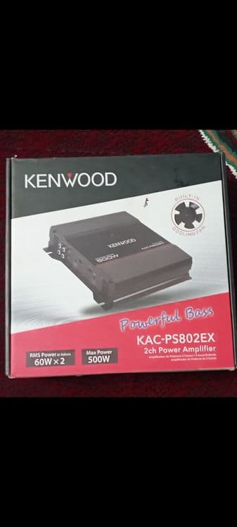 KENWOOD 500W USLITEL. Xolati yangi xali ishlatilmagan — 1