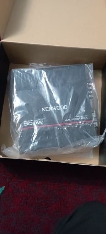 KENWOOD 500W USLITEL. Xolati yangi xali ishlatilmagan — 3