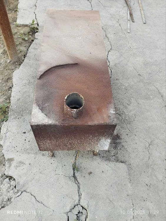 Печка газовая металлическая — 2