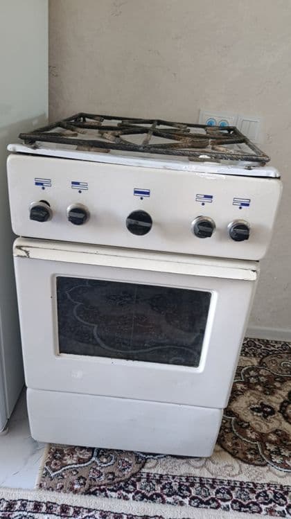 Газ плита сатылады, состояние хорошее — 1