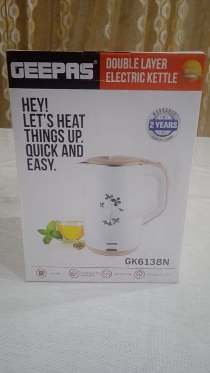 Чайник электрический GEEPAS GK6138N  245000 сум — 2