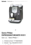 Saeco Incanto кофемашина автомат цена 100$