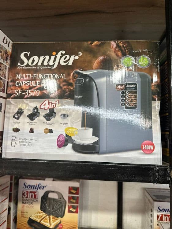 Кофемашина капсула , coffee machine, kofe mashinasi Sonifer sf-3579 — 3