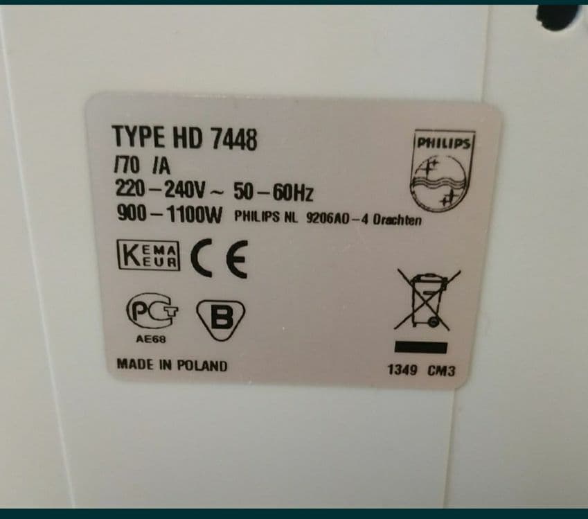 Кофеварка капельная " PHILIPS" . — 7