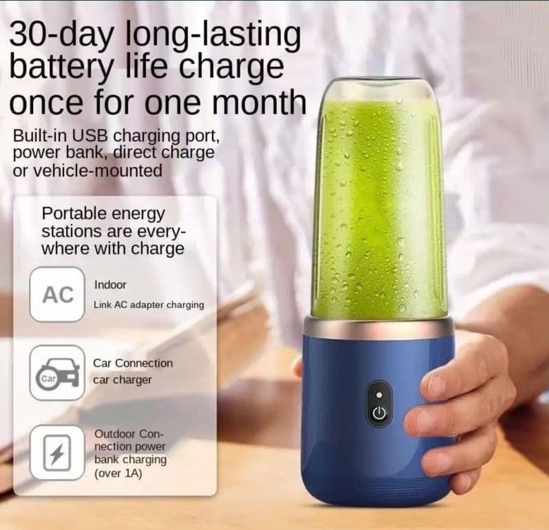 Mini blender blendr sokivijimalka Мини блендер сокивижималка доставка — 4