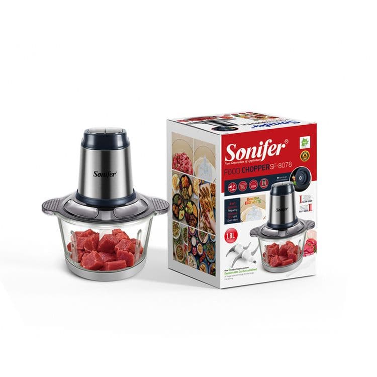 Чоппер измельчитель для мяса и овощей Chopper Sonifer sf-8078 — 1
