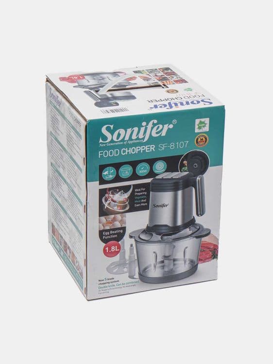 Чоппер мясорубка измельчитель chopper Sonifer  SF- 8107 — 4