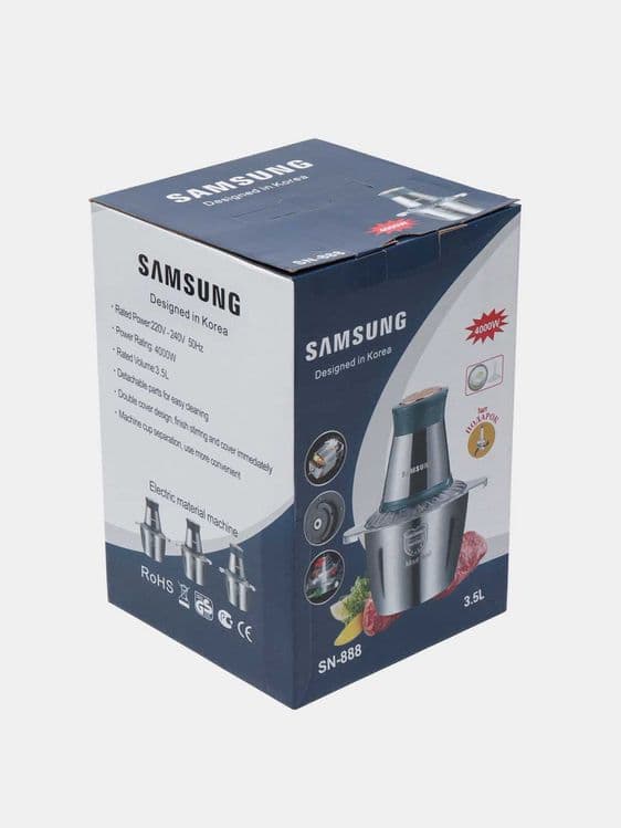 Samsung 2в1 Чоппер измельчитель мясорубка Go'sht Maydalagich sn-888 — 2