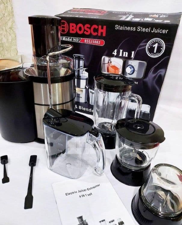 BOSCH 4в1 комбайн соковыжималка Чоппер кофе сок — 4
