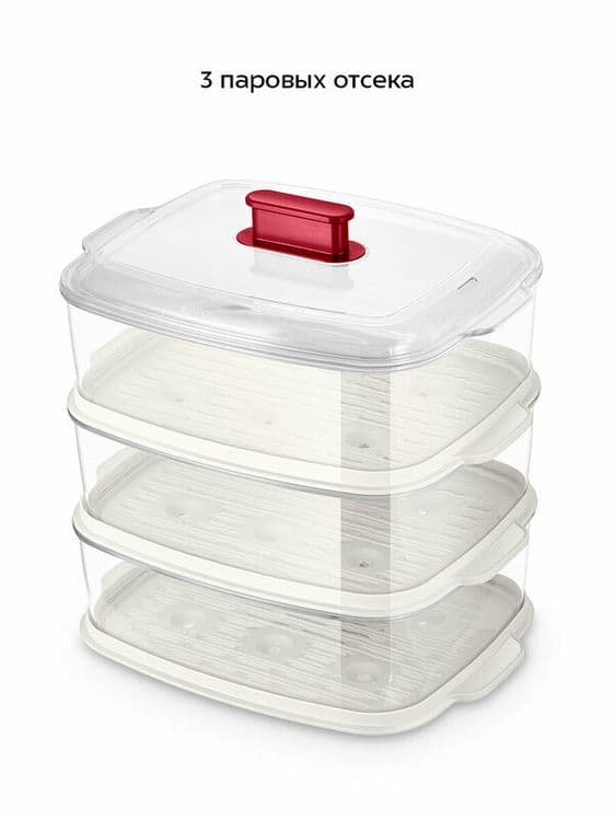 Пароварка Kitfort КТ-6830 — 3